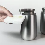 Smart Home Appliances 316 Stainless Steel Seifenspender Elektrisch USB Rechargeable Electric Wall Automatic Soap Dispenser - Image 3